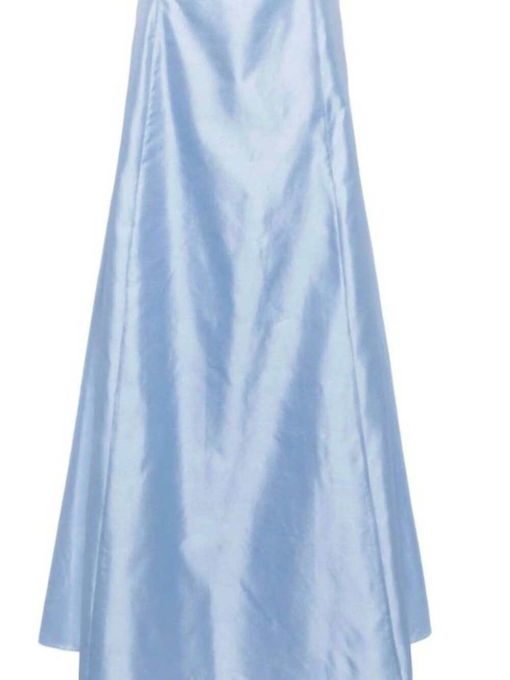 STAUD Vincenzo Maxi Skirt Periwinkle Blue 100% Silk 10 NWT $695 - Picture 5 of 7